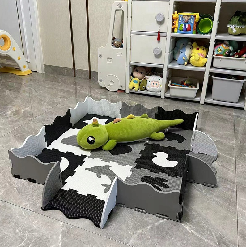 Mata Piankowa dla Dzieci Puzzle Edukacyjne, Interaktywna Zabawa i Rozwój, Zagroda