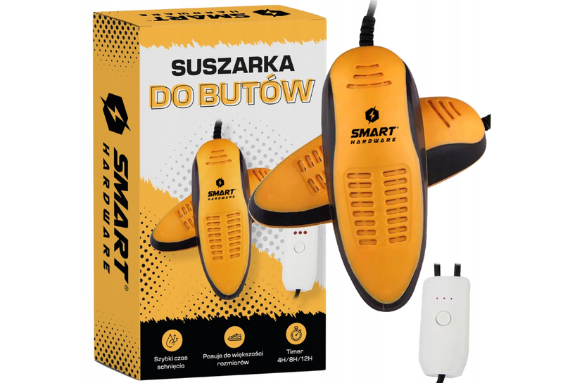 Elektryczna Suszarka do Butów 3 Tryby Uniwersalna Osuszacz Ogrzewanie Antygrzybiczna
