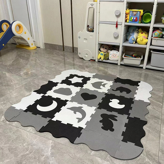 Mata Piankowa dla Dzieci Puzzle Edukacyjne, Interaktywna Zabawa i Rozwój, Zagroda
