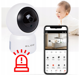 Kamerka Obrotowa Niania Elektroniczna Bezprzewodowa WIFI AUDIO ULTRA HD